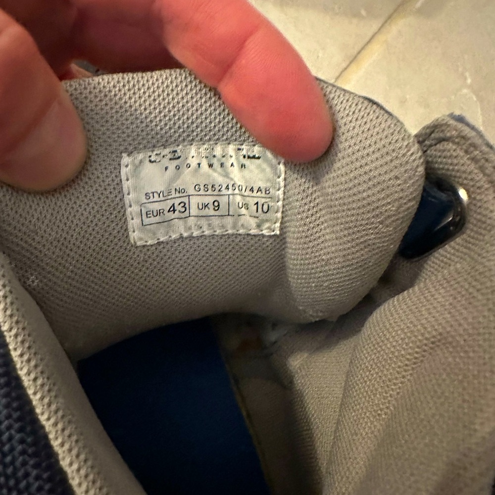 G Star Blue High-top! Men Size 10